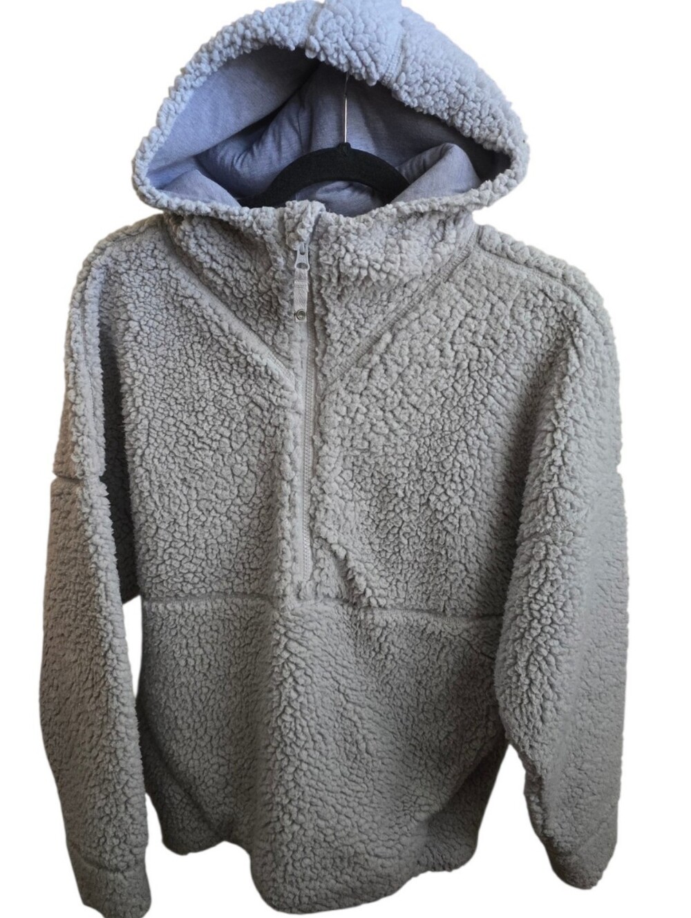 prAna Permafrost 1/2-Zip Fleece Jacket made from a cozy high-pile bouclé fleece